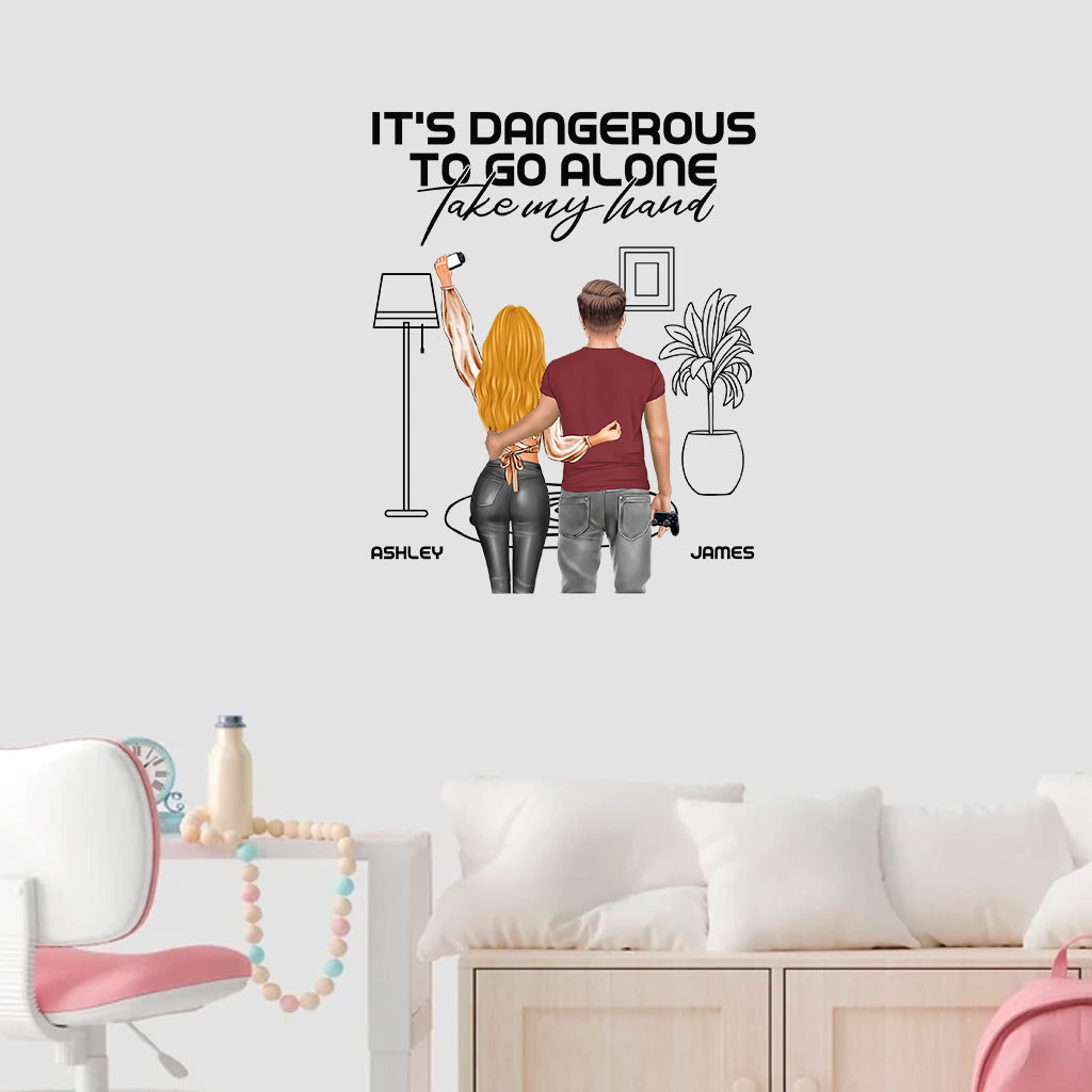 Couples Who Game Together Stay Together - Personalized Video Game Decal Full