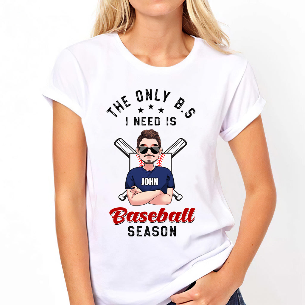 Le seul BS dont j'ai besoin - T-shirt et sweat à capuche de baseball personnalisés
