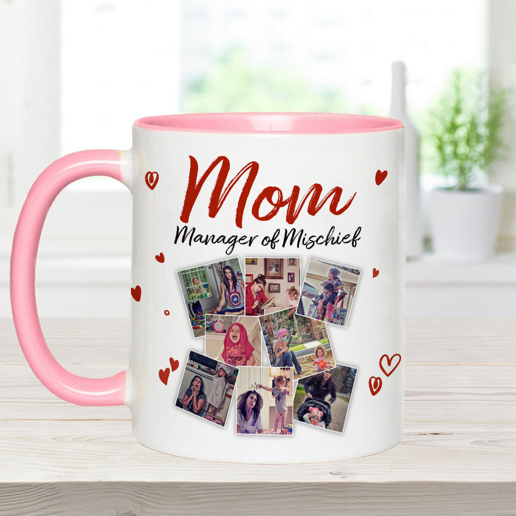Mug personnalisé « Maman, la reine des bêtises »