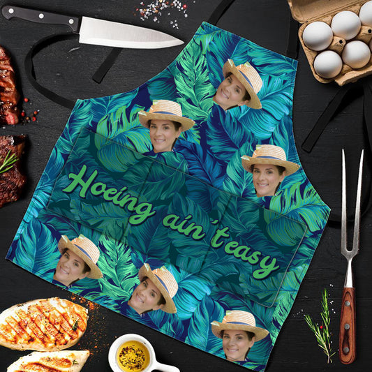 Et au jardin ! - Cadeau de jardinage pour maman, papa, grand-mère, lui, elle, épouse, mari, petite amie, petit ami - Tablier personnalisé