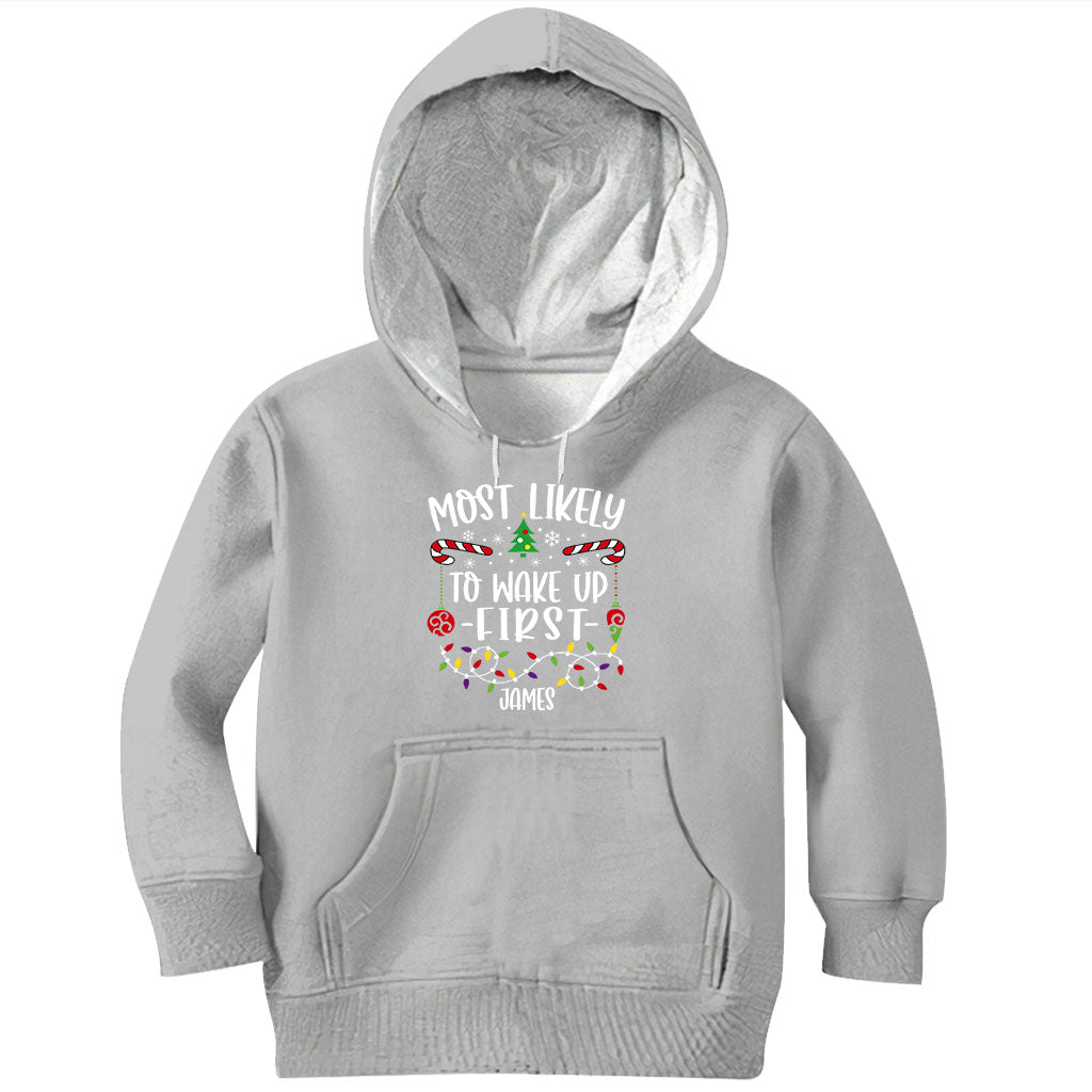 Noël en famille - T-shirt et sweat à capuche personnalisés pour toute la famille