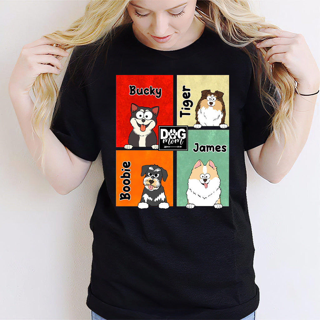 Maman de chien/Maman de chat/Papa ​​à fourrure... - Cadeau pour les amoureux des chiens - T-shirt et sweat à capuche personnalisés