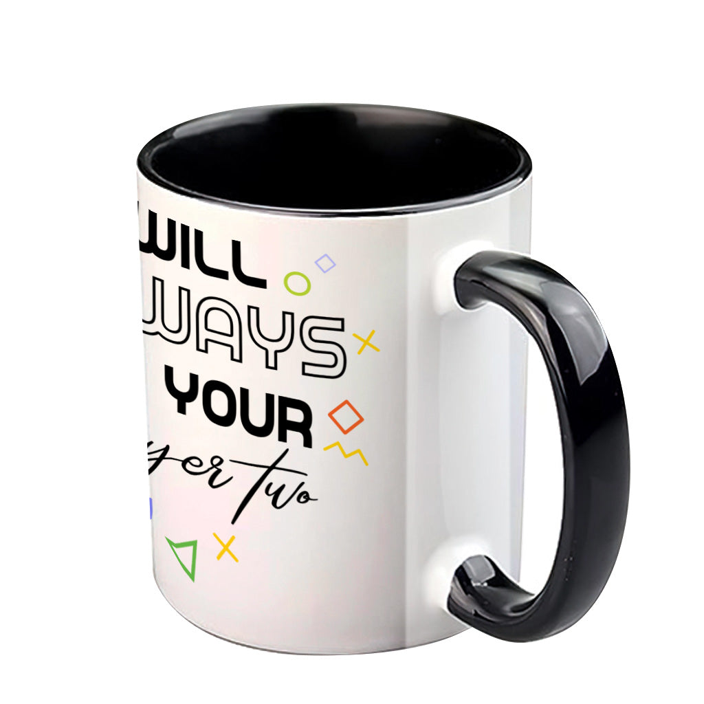 Je serai toujours ton joueur 2 - Mug personnalisé pour jeux vidéo