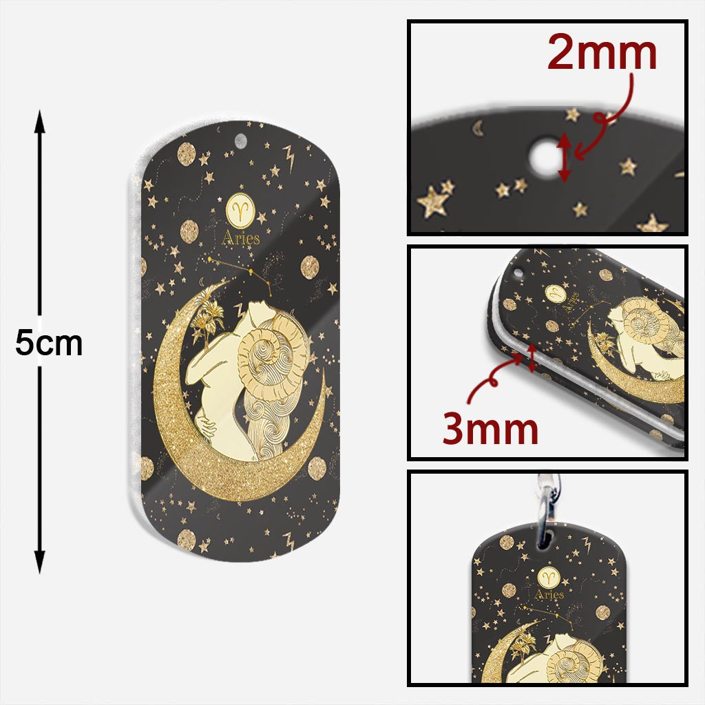 Porte-clés horoscope personnalisé - Signe du zodiaque