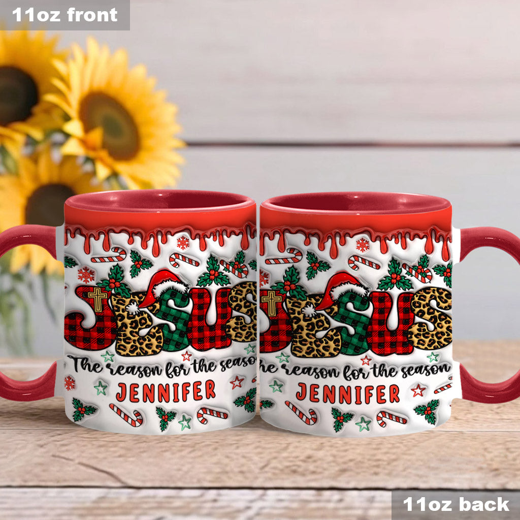 La raison de cette fête - Mug chrétien personnalisé