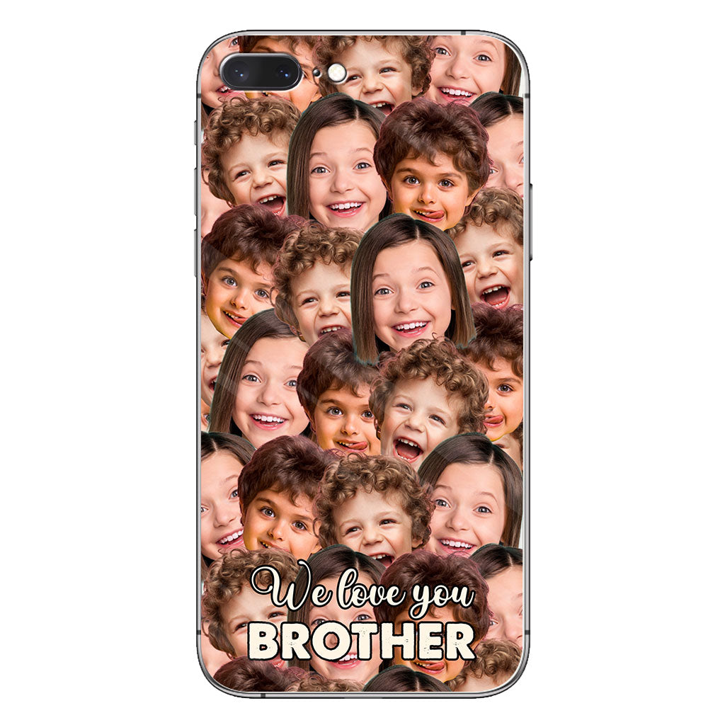 Je t'aime papa - Cadeau pour papa, grand-mère, grand-père, maman, oncle, tante, frère, sœur, fils, fille, petite-fille, petit-fils, mari, femme, petit ami, petite amie - Coque de téléphone personnalisée