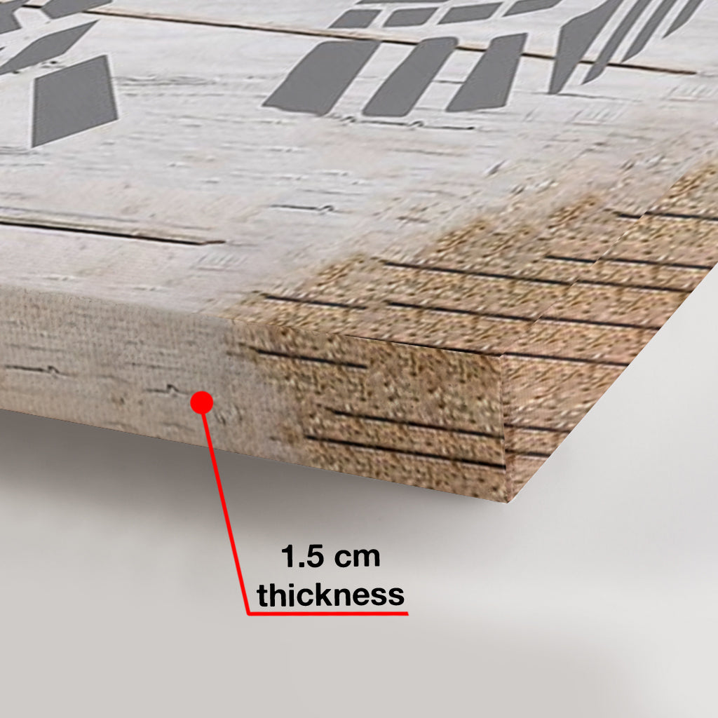 To My Bonus Dad - Personalized Father Canvas And Poster