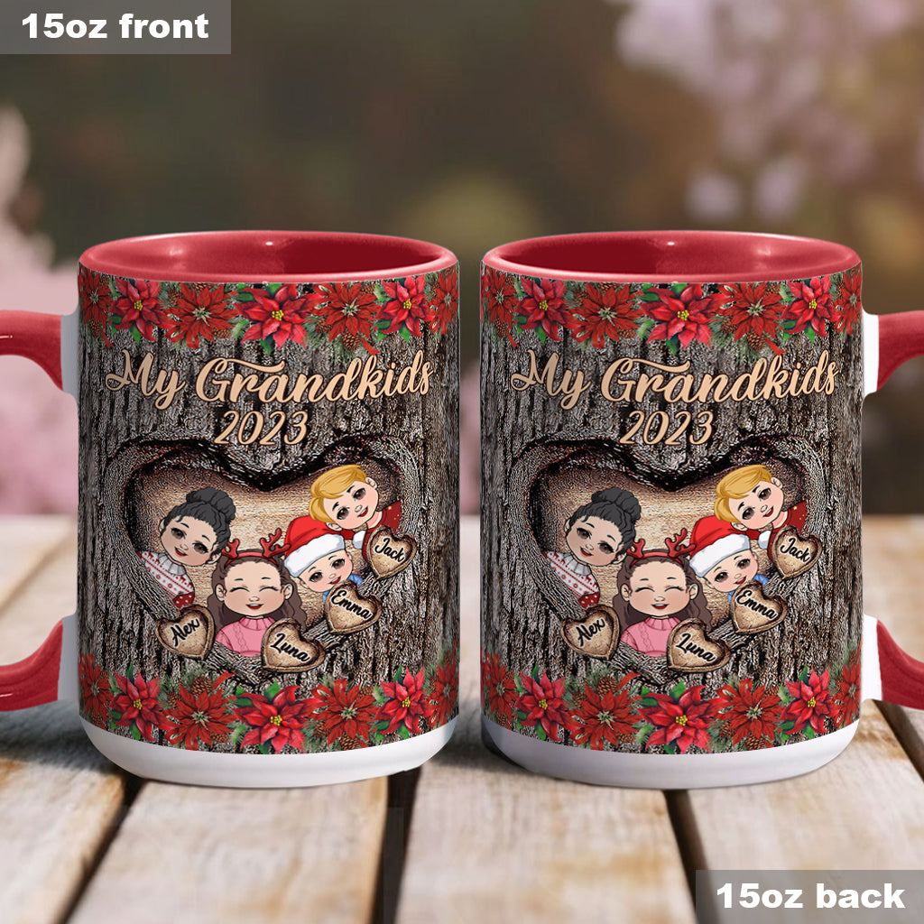 Mes petits-enfants - Mug personnalisé pour grand-mère