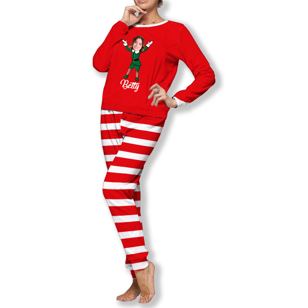 Pyjamas de Noël assortis - Ensemble de pyjamas personnalisés pour toute la famille