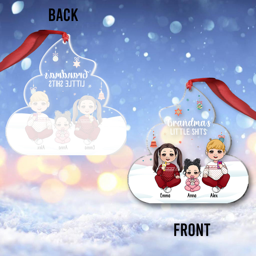 Little Cuties - Personalized Grandma Ornament