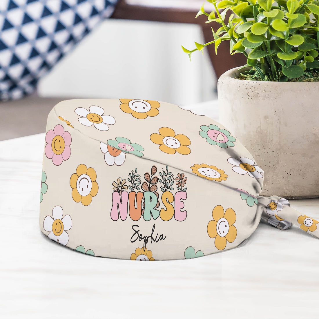 Vie d'infirmière - Bonnet de bloc opératoire personnalisé
