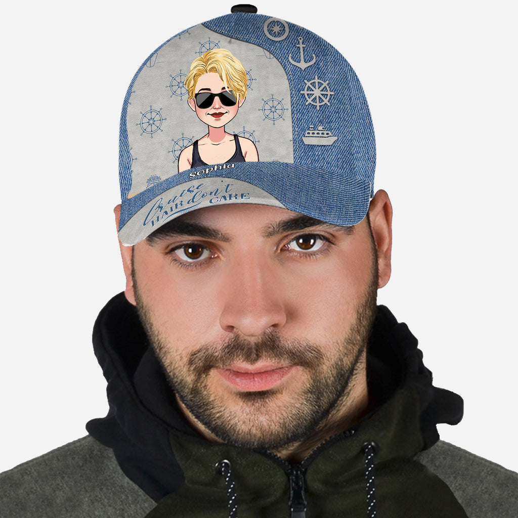 Coiffure de croisière, on s'en fiche - Casquette classique de croisière personnalisée