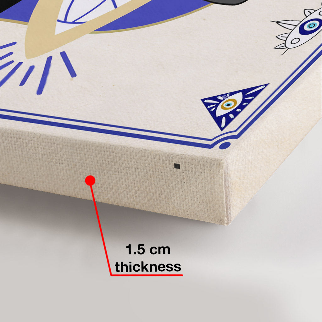 Please Be Aware - Personalized Witch Canvas And Poster