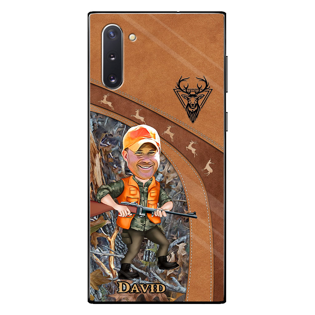 Coque de téléphone personnalisée sur le thème de la chasse avec photo humoristique intégrée - Coque de téléphone humoristique sur le thème de la chasse