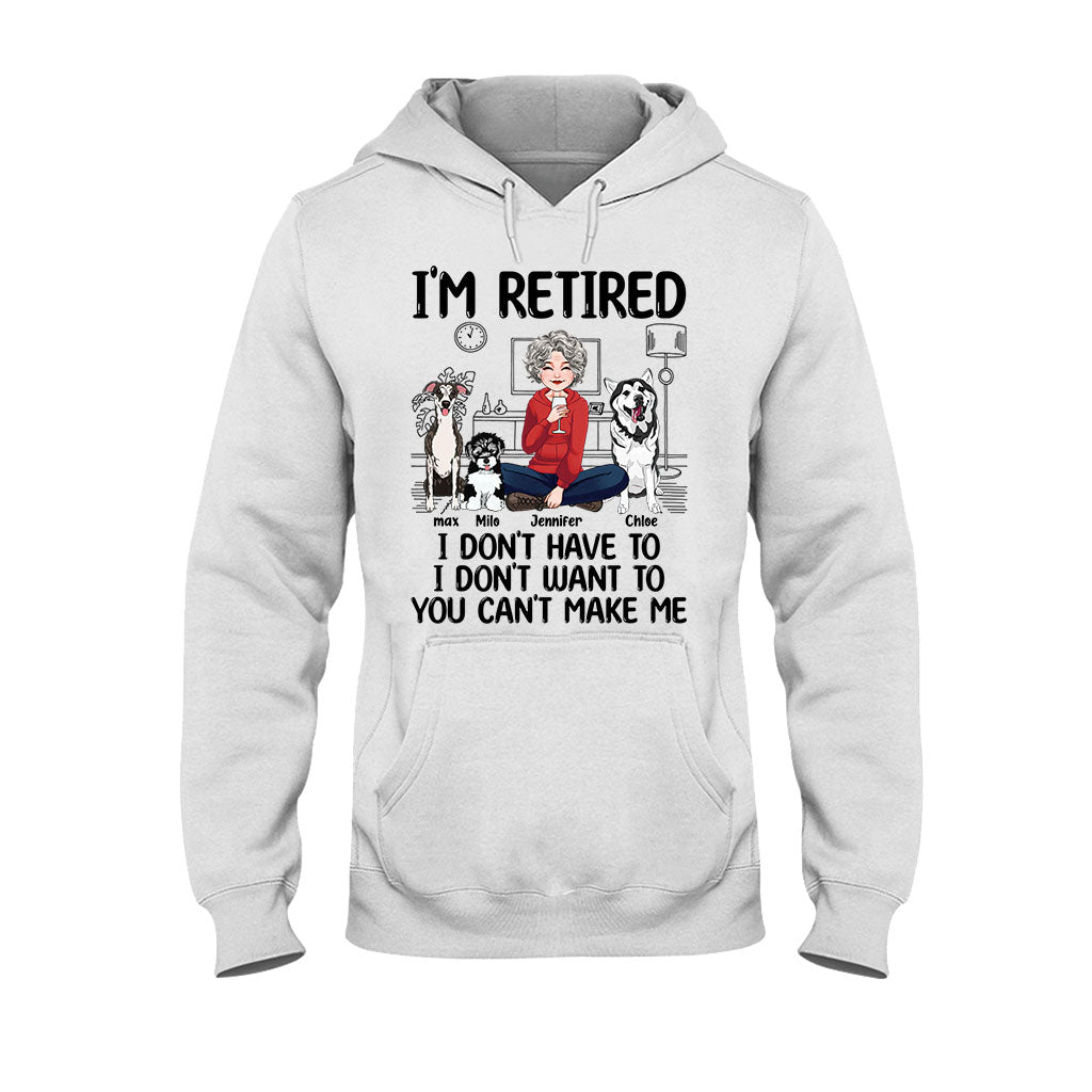 Je suis retraité - T-shirt et sweat à capuche personnalisés pour retraités
