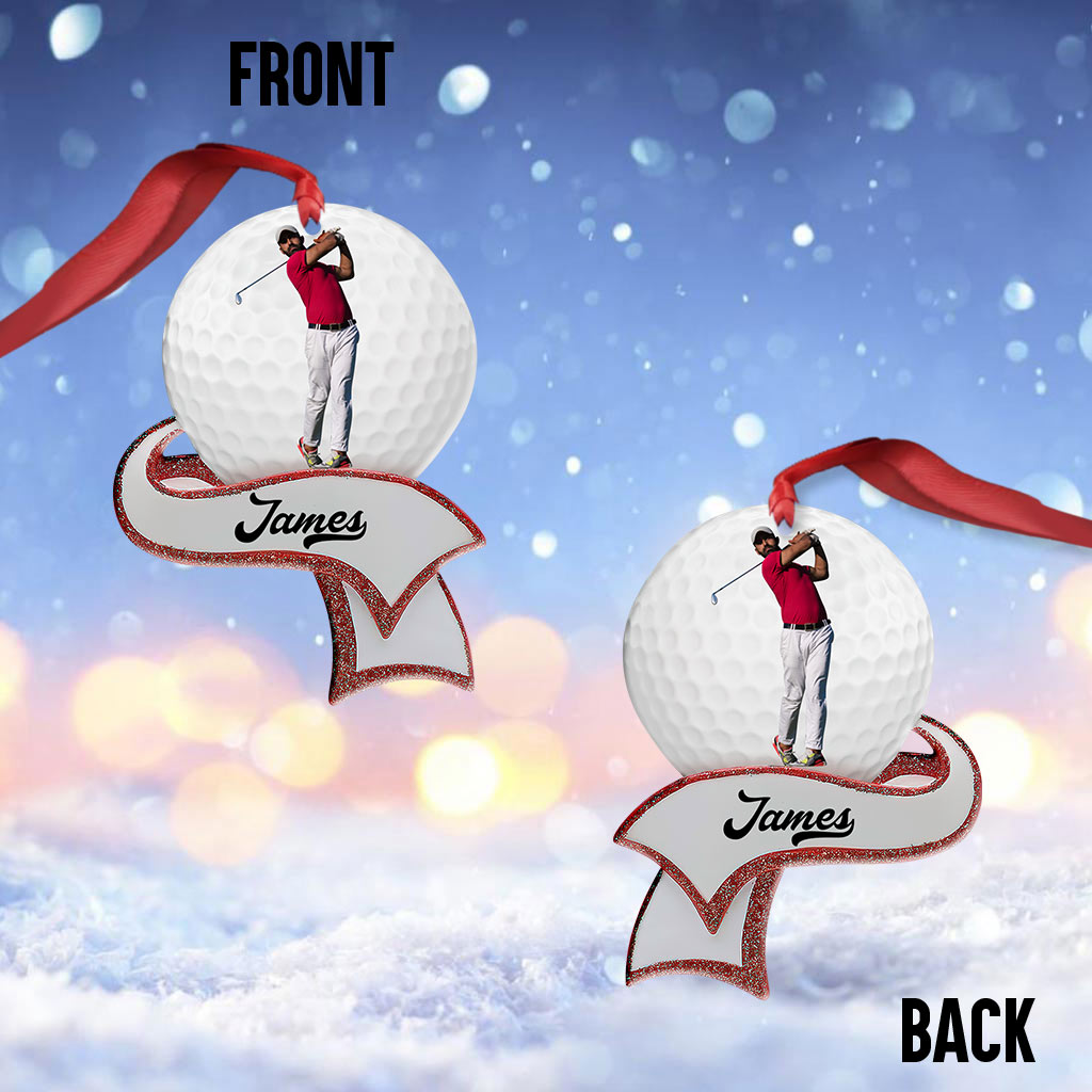 Golf Lover - Personalized Golf Ornament