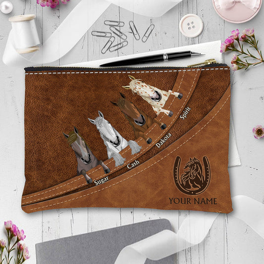 Love Horse - Pochette personnalisée pour chevaux