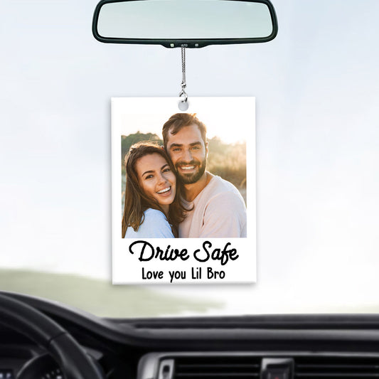 Drive Safe - Personalized Sibling Car Ornament