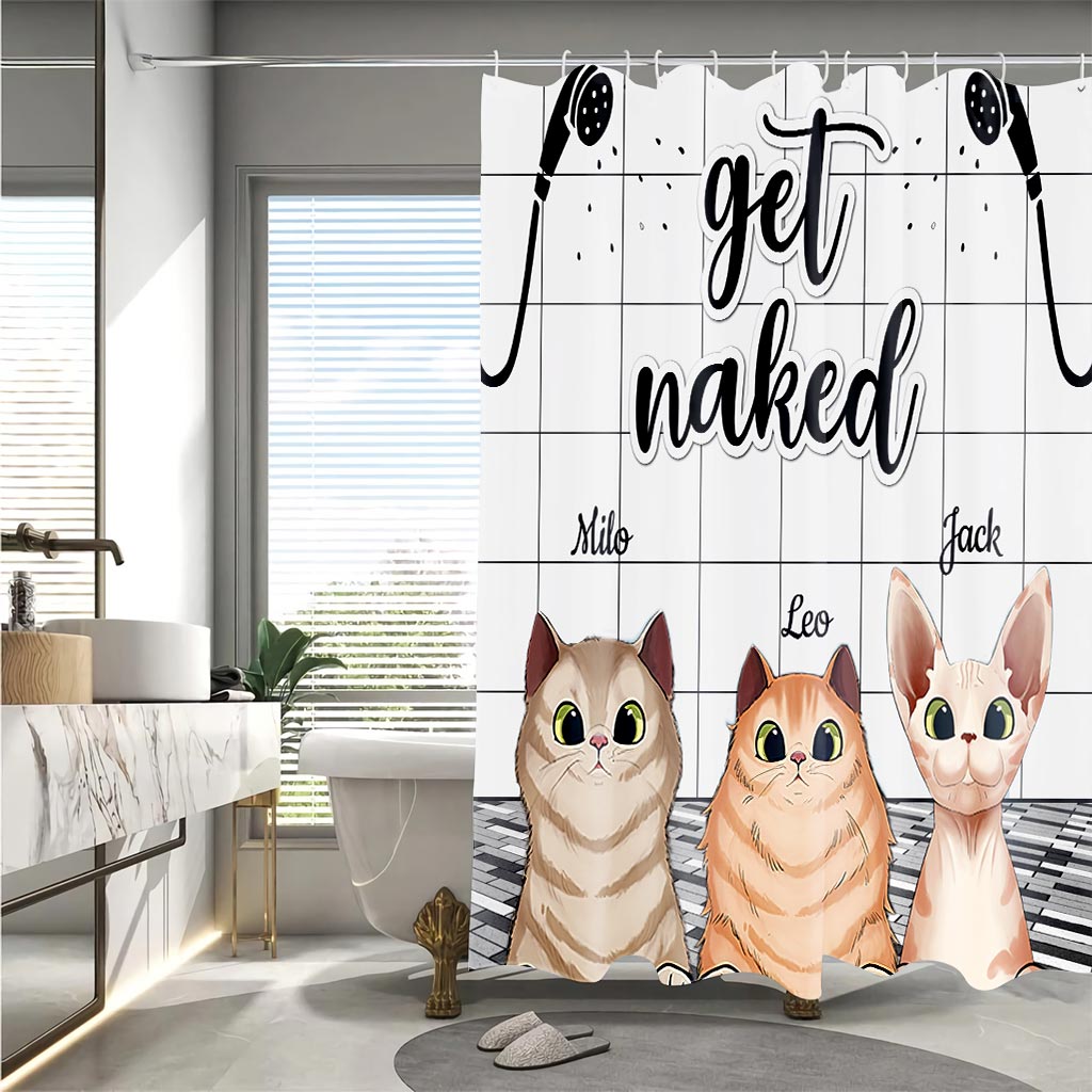 I Saw That - Personalized Dog Shower Curtain