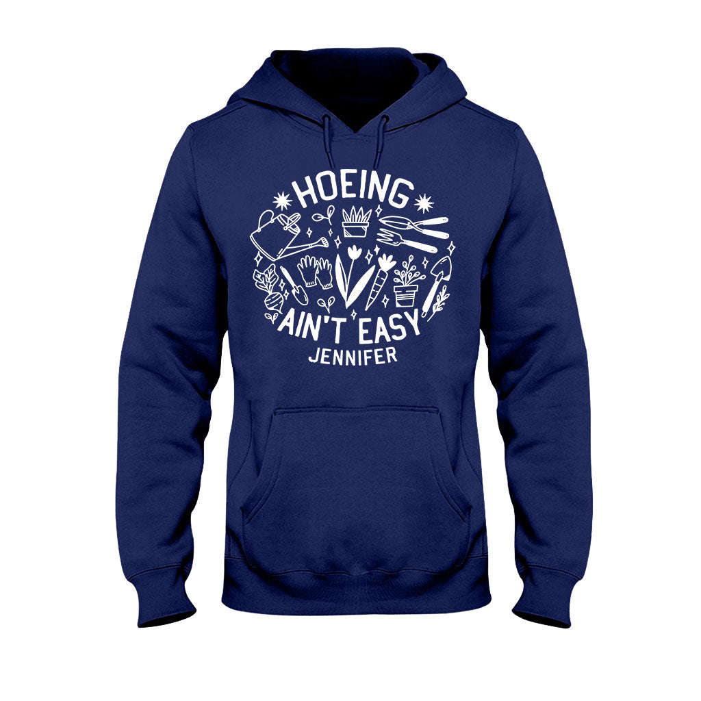 Le binage, c'est pas facile ! – T-shirt et sweat à capuche personnalisés sur le thème du jardinage