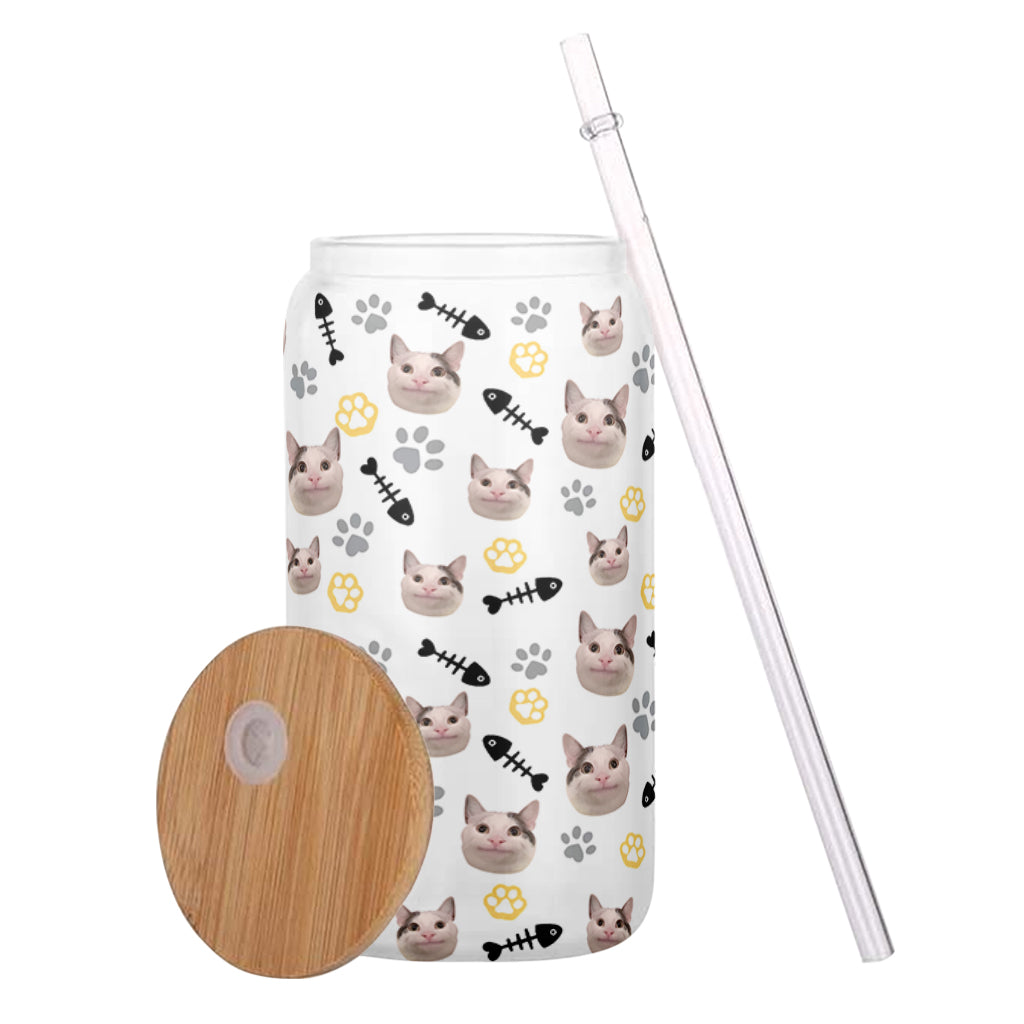 Tout a meilleur goût - Verre à chat personnalisé