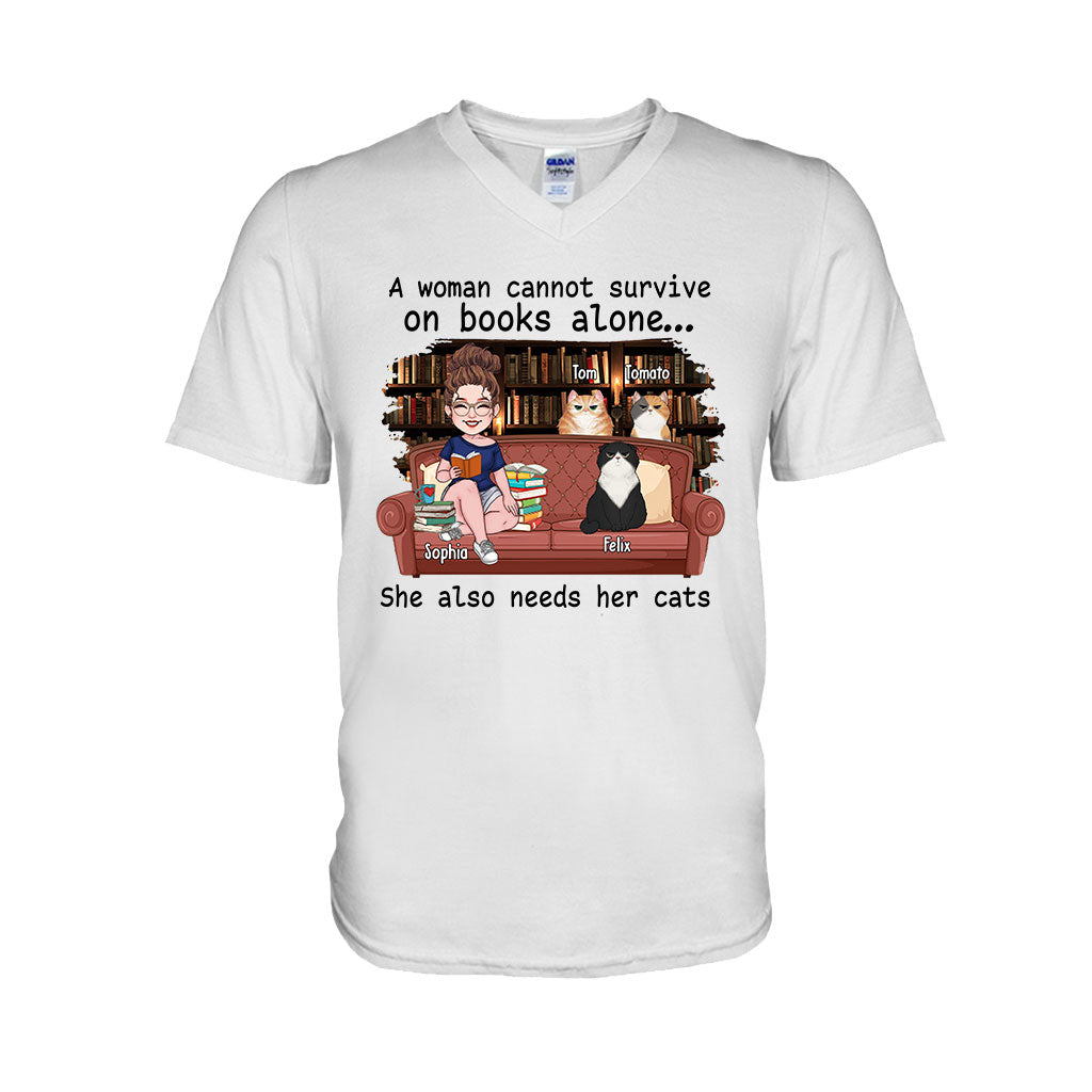 Just A Girl Who Loves Book - Personalized Book T-shirt & Hoodie