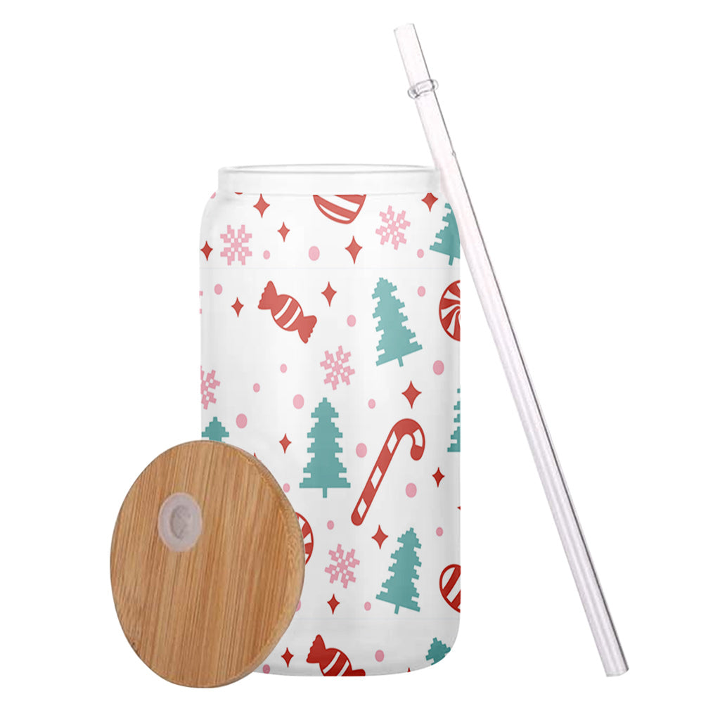 Joyeux Noël - Verre à canette de Noël personnalisé