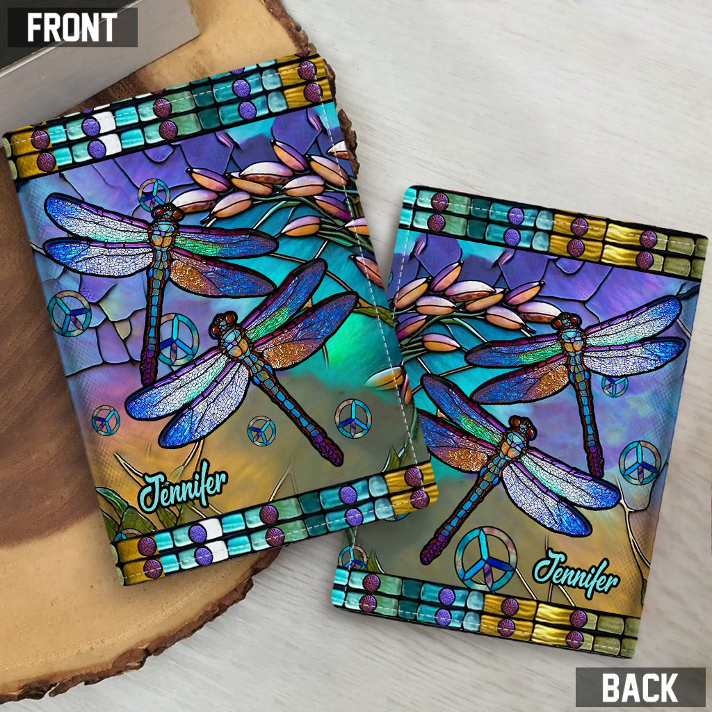 Âme Hippie - Porte-passeport Hippie Personnalisé