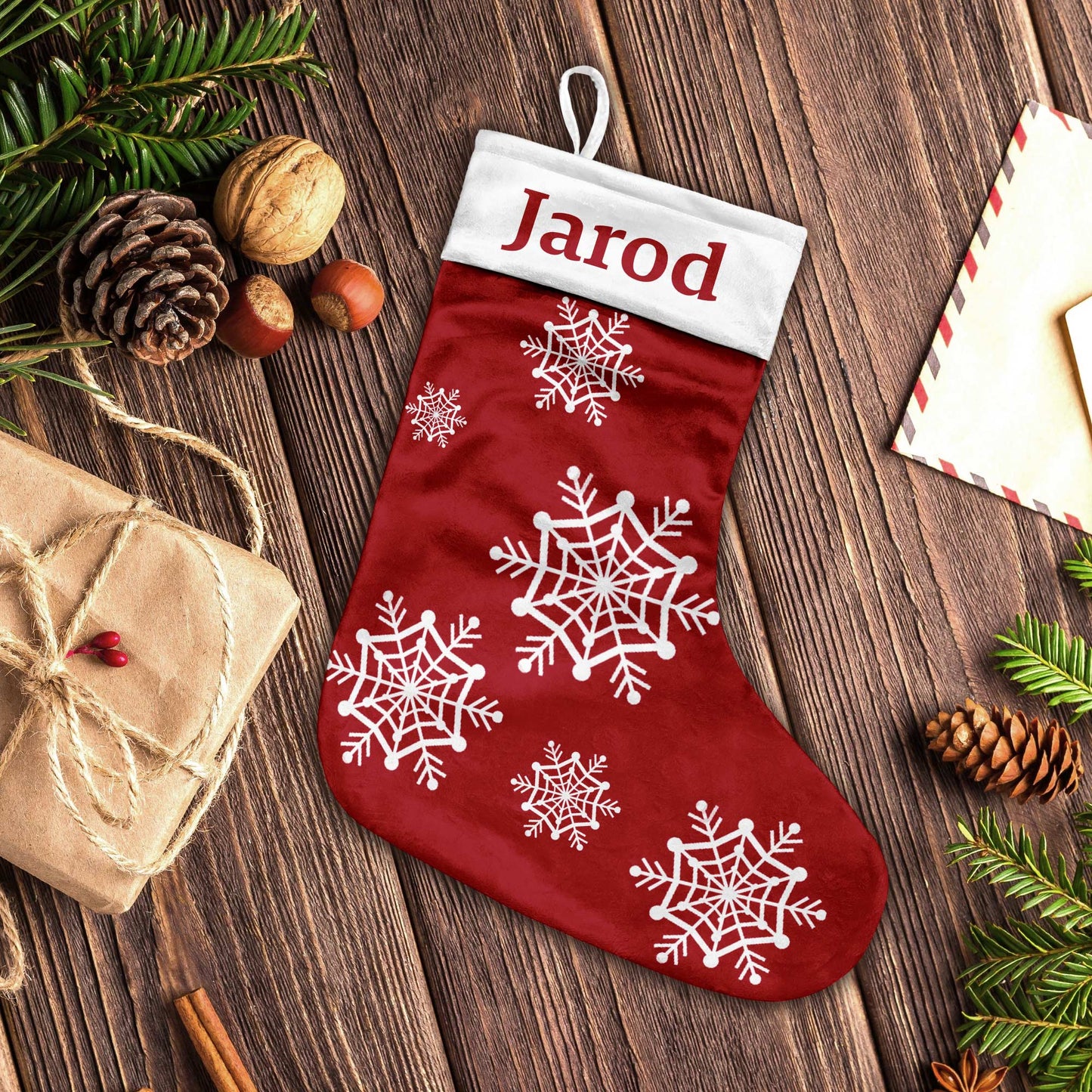 Joyeux Noël - Chaussettes de Noël personnalisées pour toute la famille