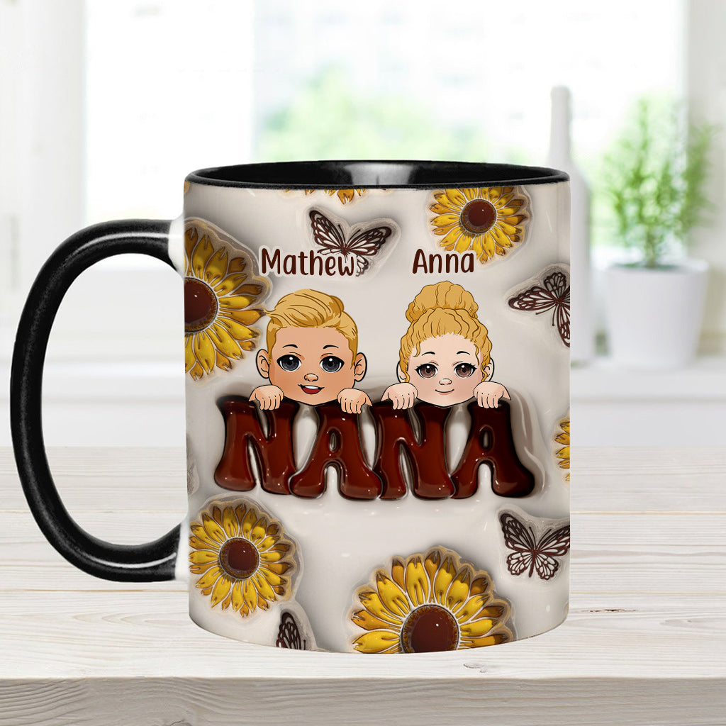 Meilleure grand-mère/mamie/mémé du monde - Cadeau pour grand-mère - Mug personnalisé