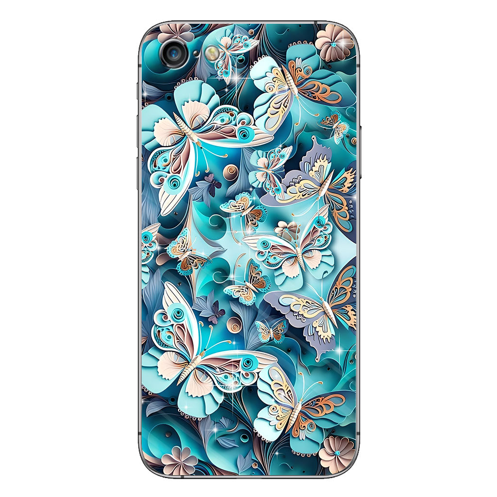 Coque de téléphone Papillons Amoureux - Coque de téléphone Papillon
