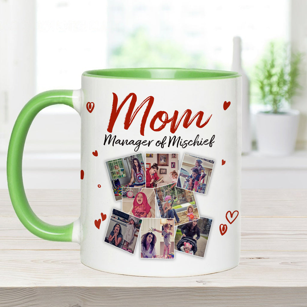Mug personnalisé « Maman, la reine des bêtises »