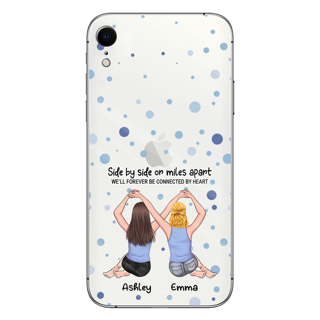 Meilleure amie pour toujours - Cadeau pour sa meilleure amie - Coque de téléphone transparente personnalisée
