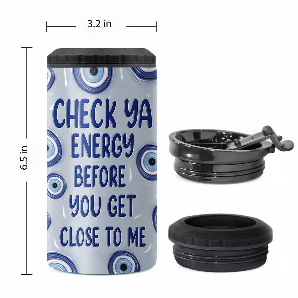 Check Ya Energy - Refroidisseur de canettes de sorcière personnalisé