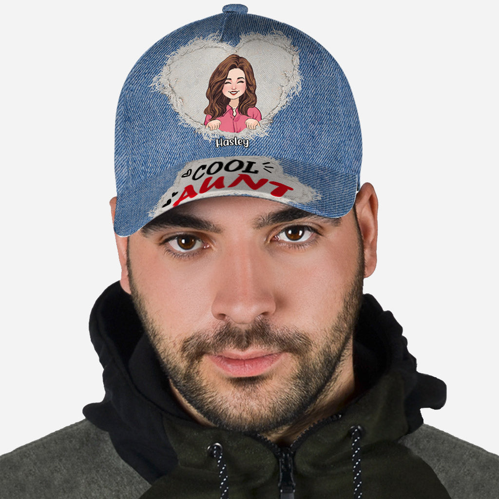 Cool Aunt - Personalized Aunt Classic Cap