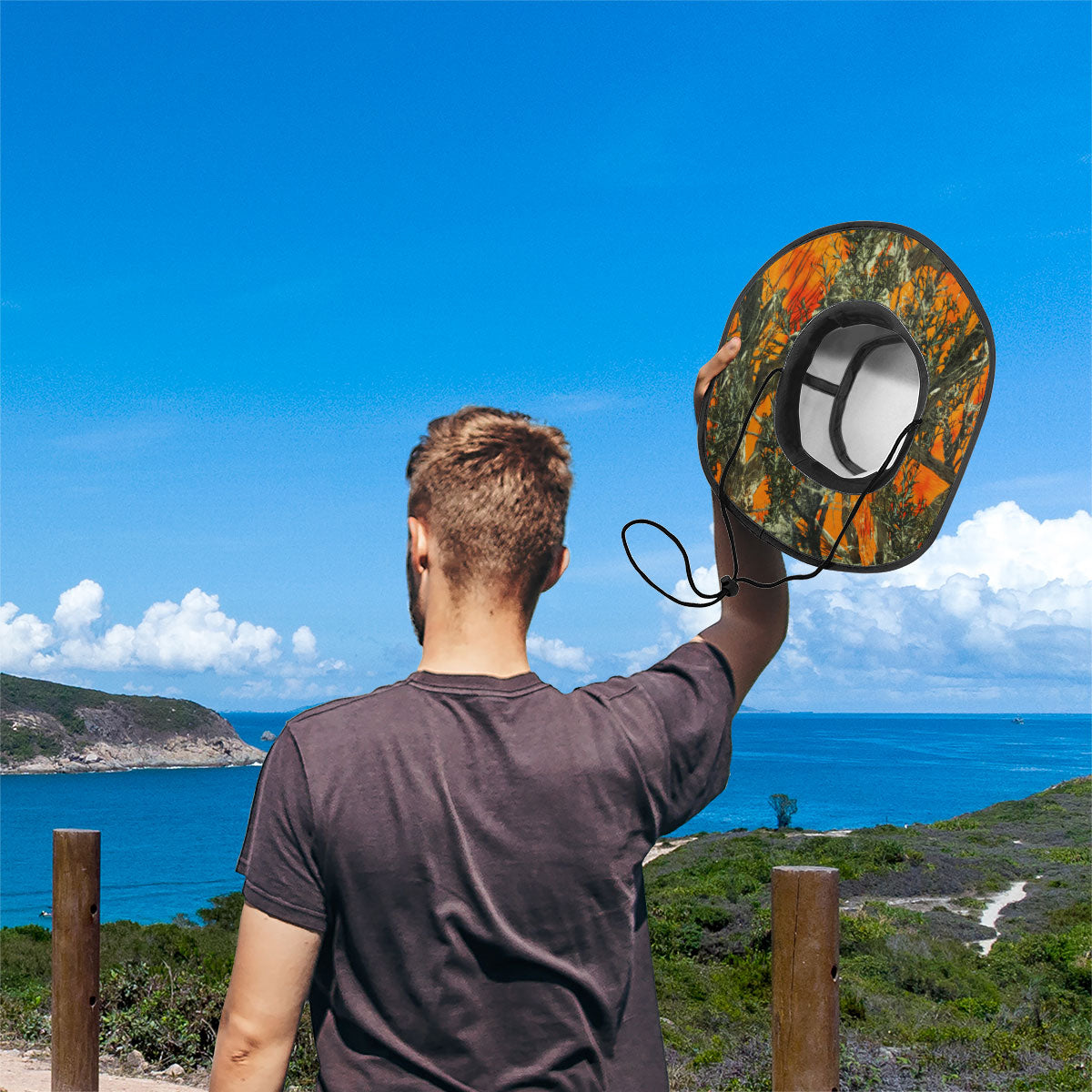 Chapeau de chasse porte-bonheur - Chapeau de brousse de chasse personnalisé