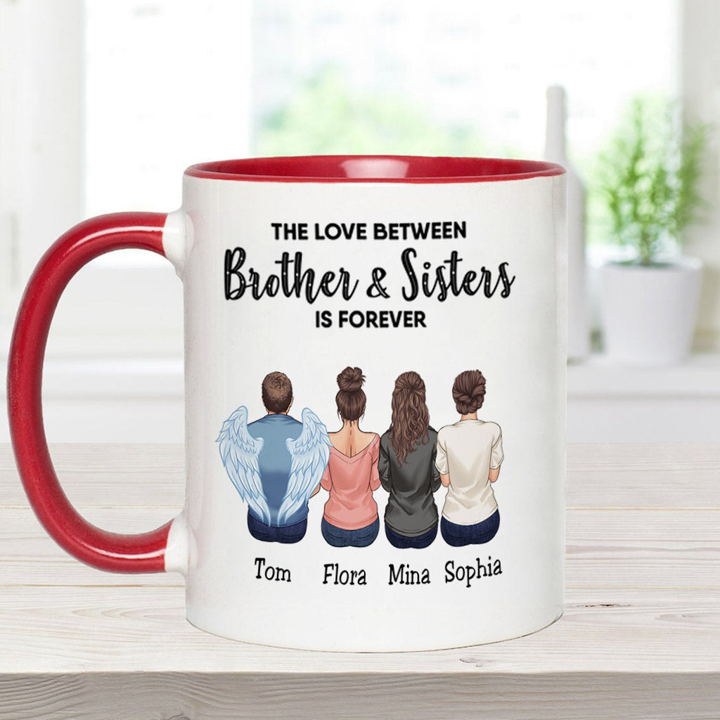 La famille, c'est pour toujours - Mug personnalisé « Famille pour toujours »