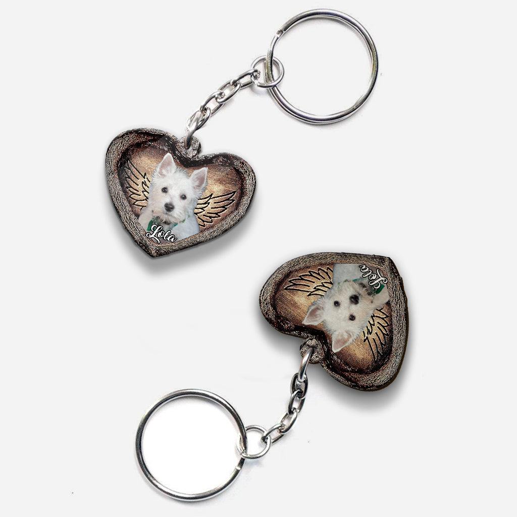 I Will Carry You - Personalized Dog Keychain