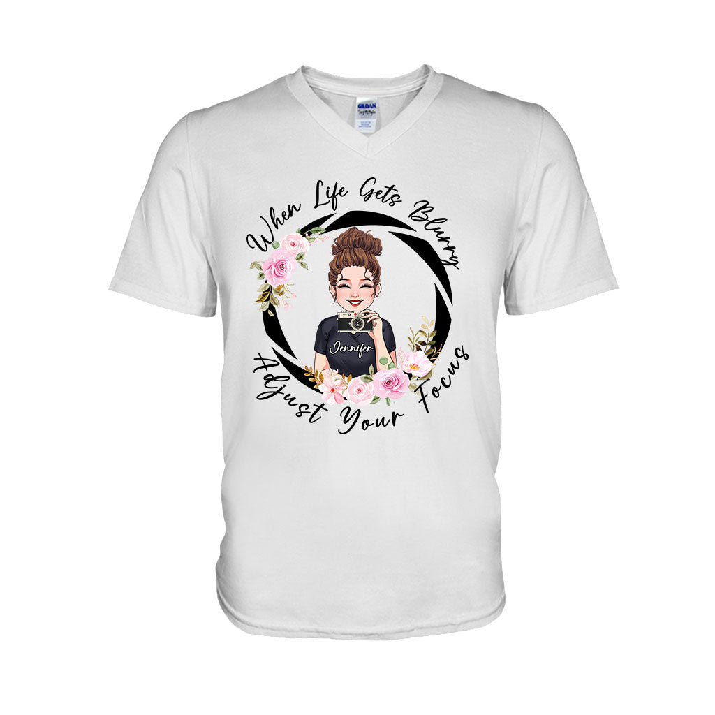 Ajustez votre mise au point - T-shirt et sweat à capuche personnalisés pour la photographie