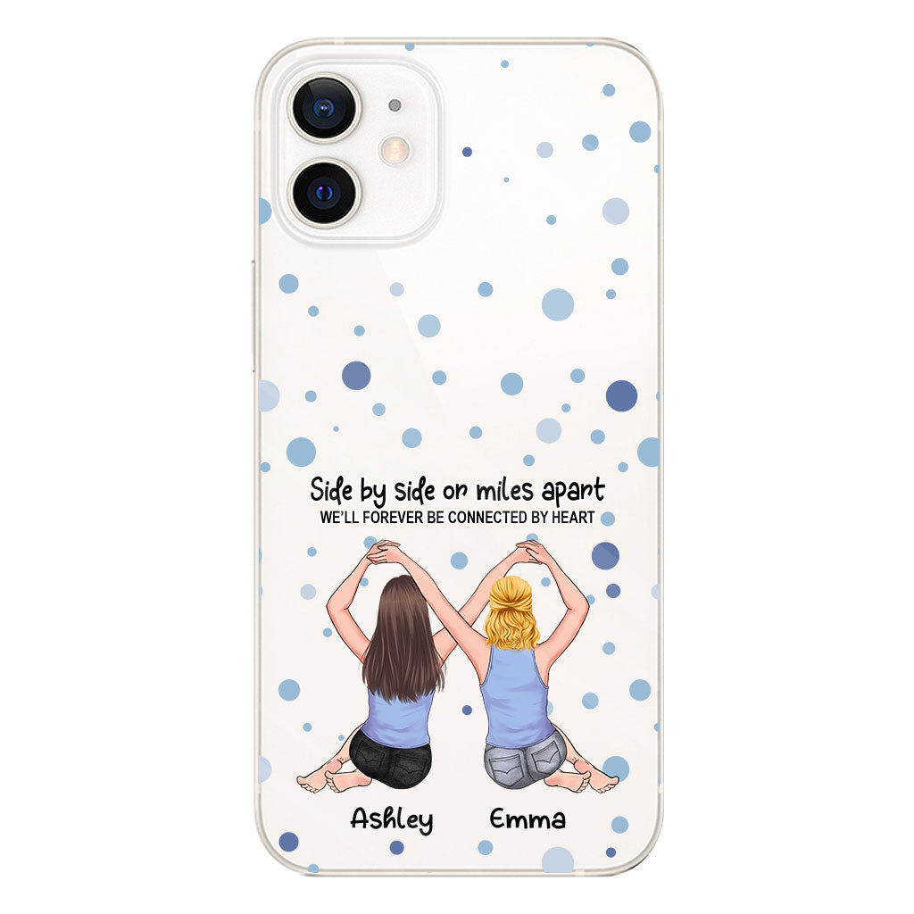 Meilleure amie pour toujours - Cadeau pour sa meilleure amie - Coque de téléphone transparente personnalisée