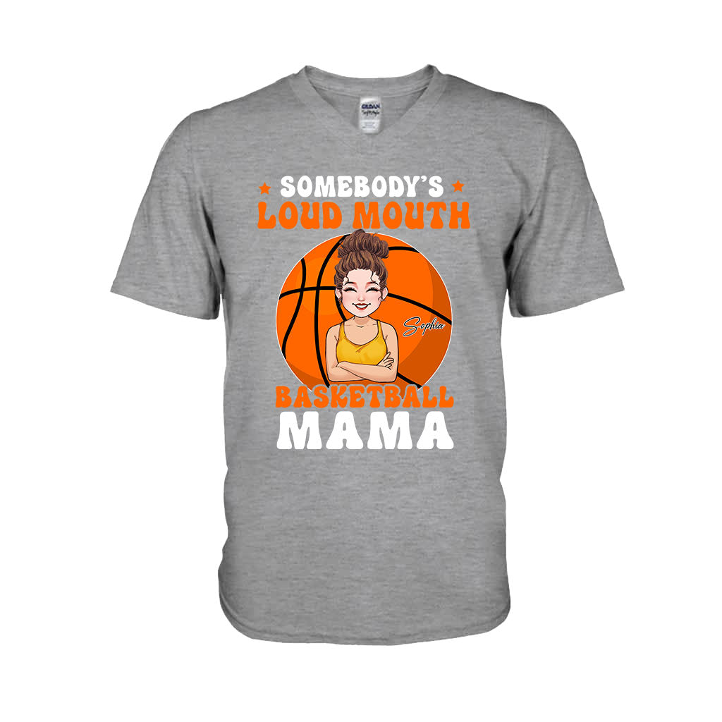 Maman basketteuse à la langue bien pendue - T-shirt et sweat à capuche de basketteur personnalisés