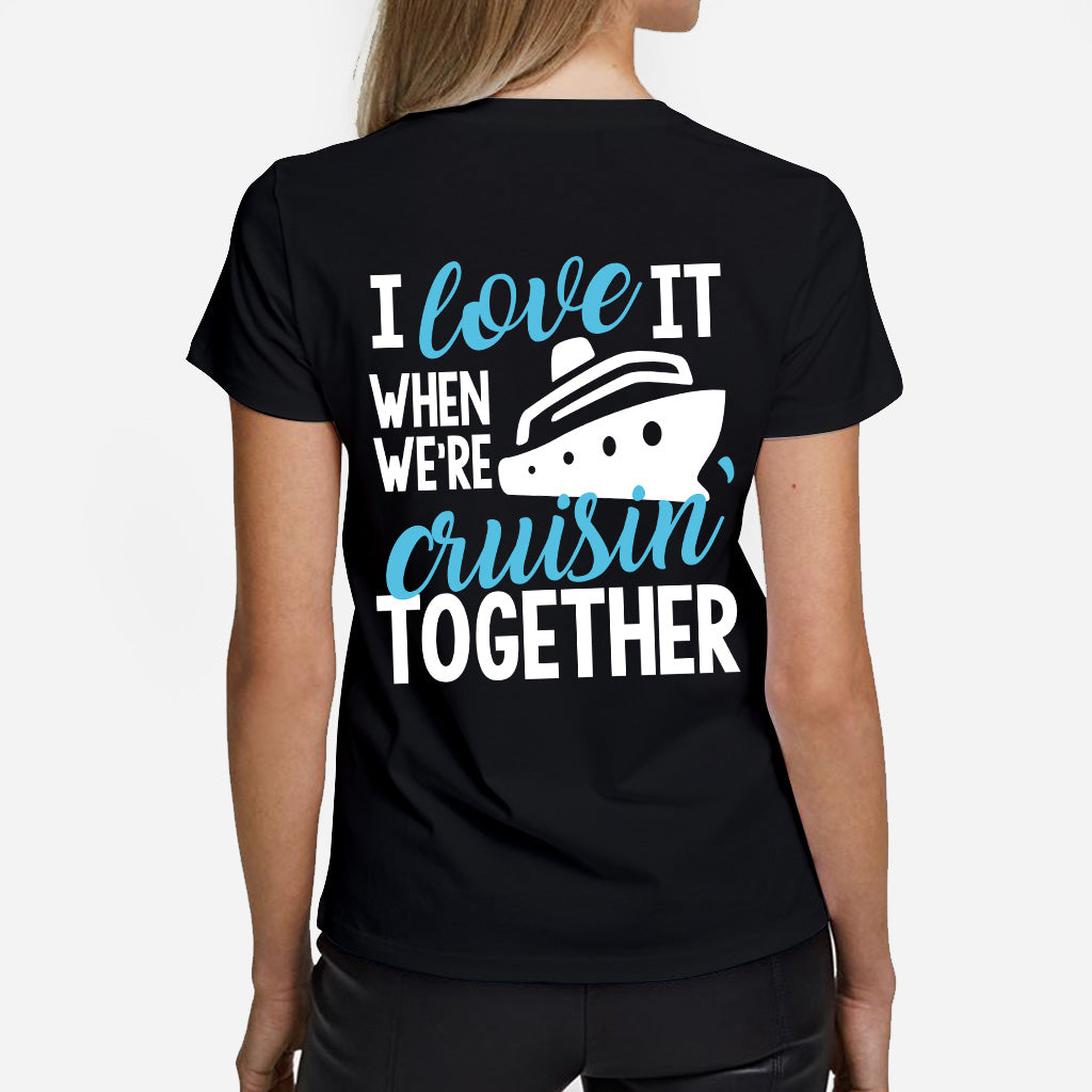 J'adore quand on est en croisière ensemble - T-shirt et sweat à capuche personnalisés pour les croisières