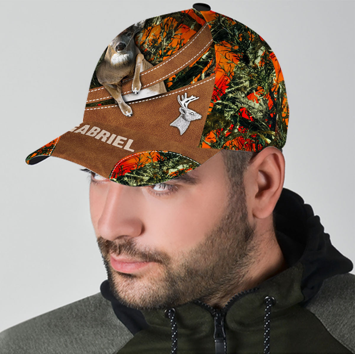 Passionné de chasse - Casquette de chasse classique personnalisée
