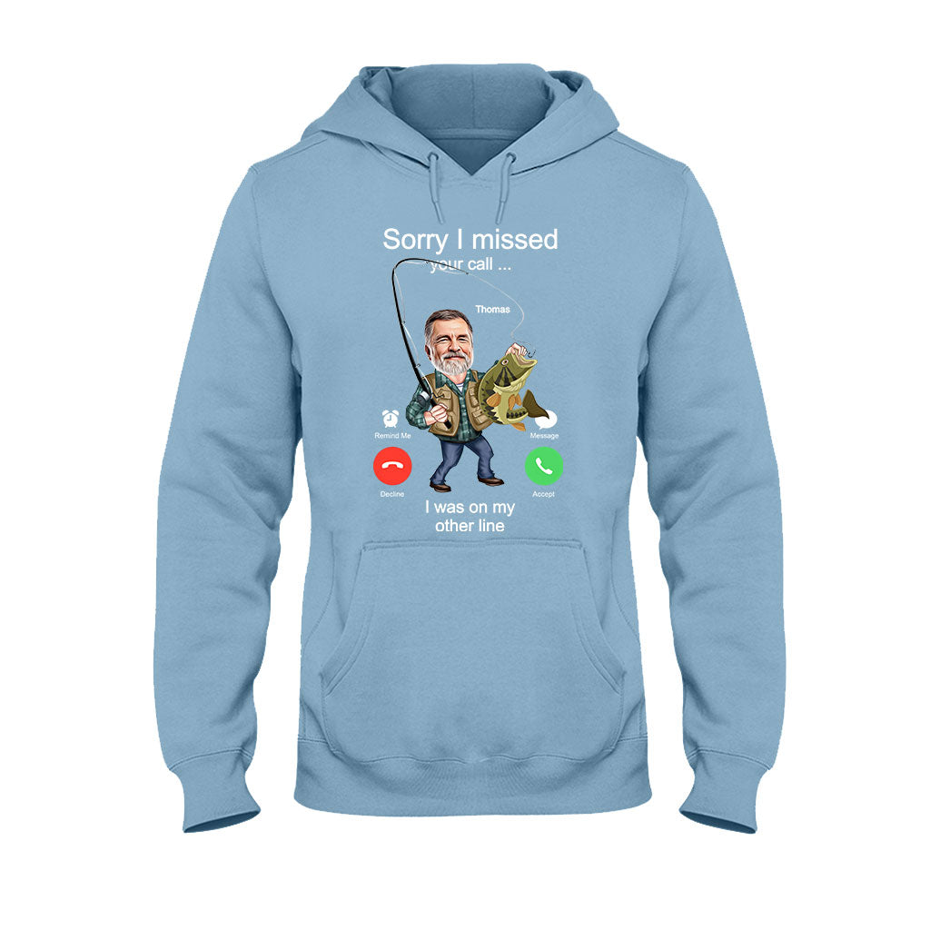 Photo insérée - T-shirt et sweat à capuche de pêche humoristiques « Keeping It Reel » personnalisés