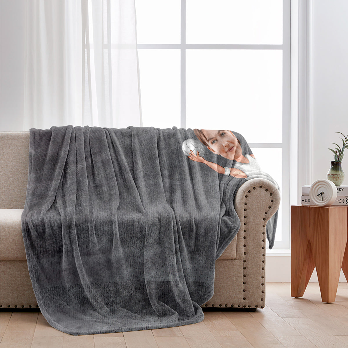 Love Sports - Couverture de volleyball personnalisée