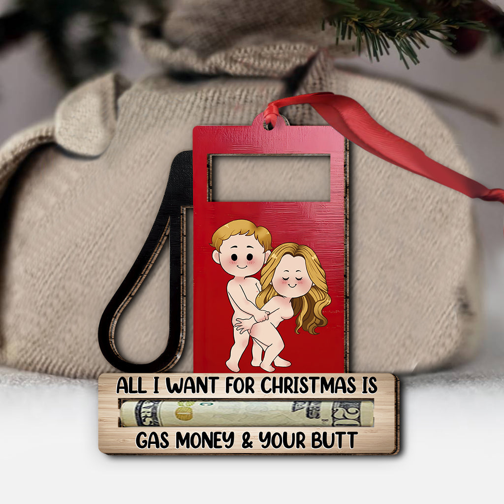 Tout ce que je veux pour Noël - cadeau pour mari, petit ami, femme, petite amie - Ornement personnalisé