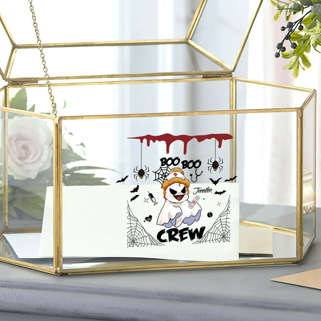 Boo Boo Crew - Autocollant personnalisé pour infirmière