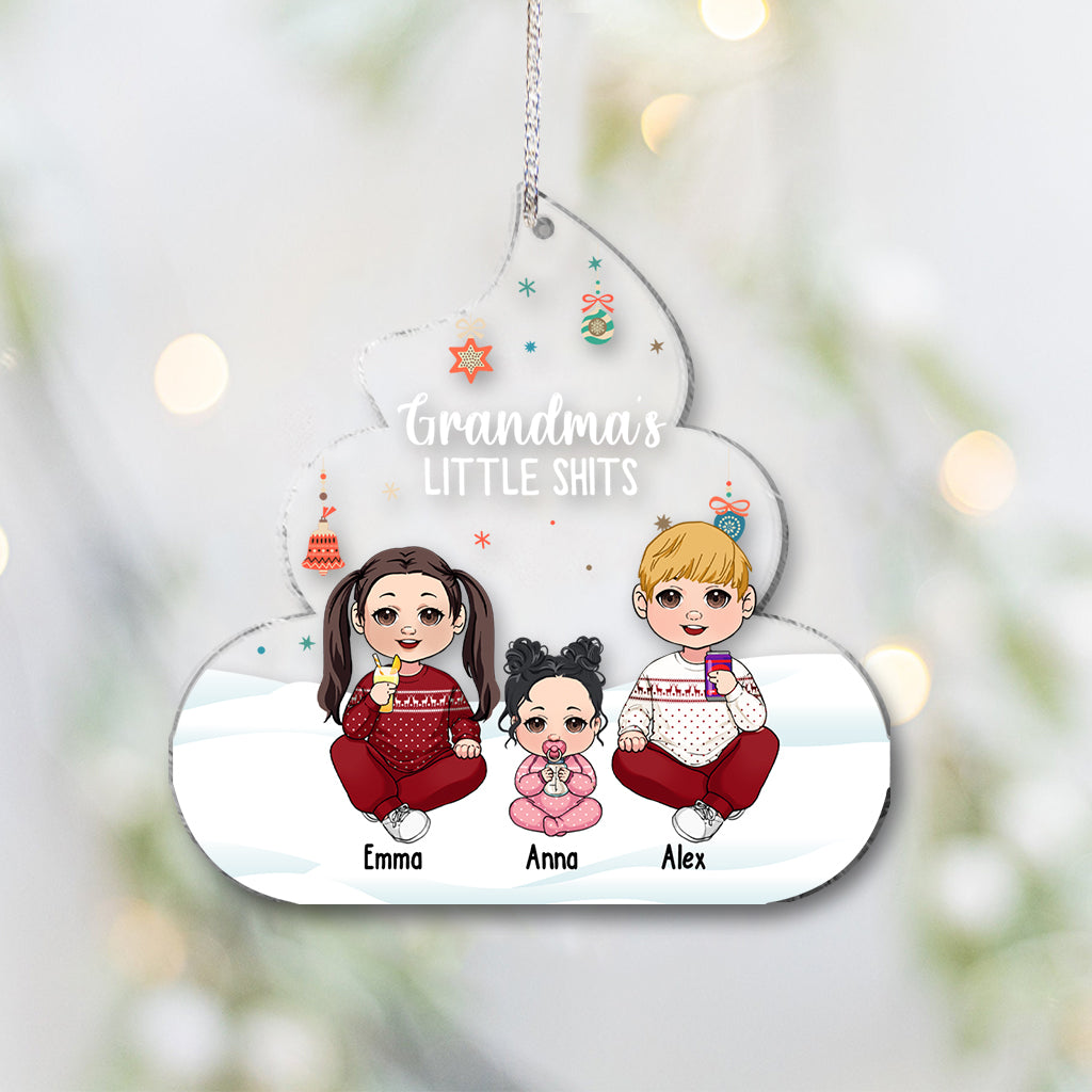 Little Cuties - Personalized Grandma Ornament