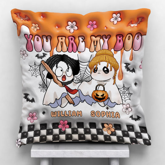 Tu es mon/ma chéri(e) - Coussin décoratif personnalisé pour couple