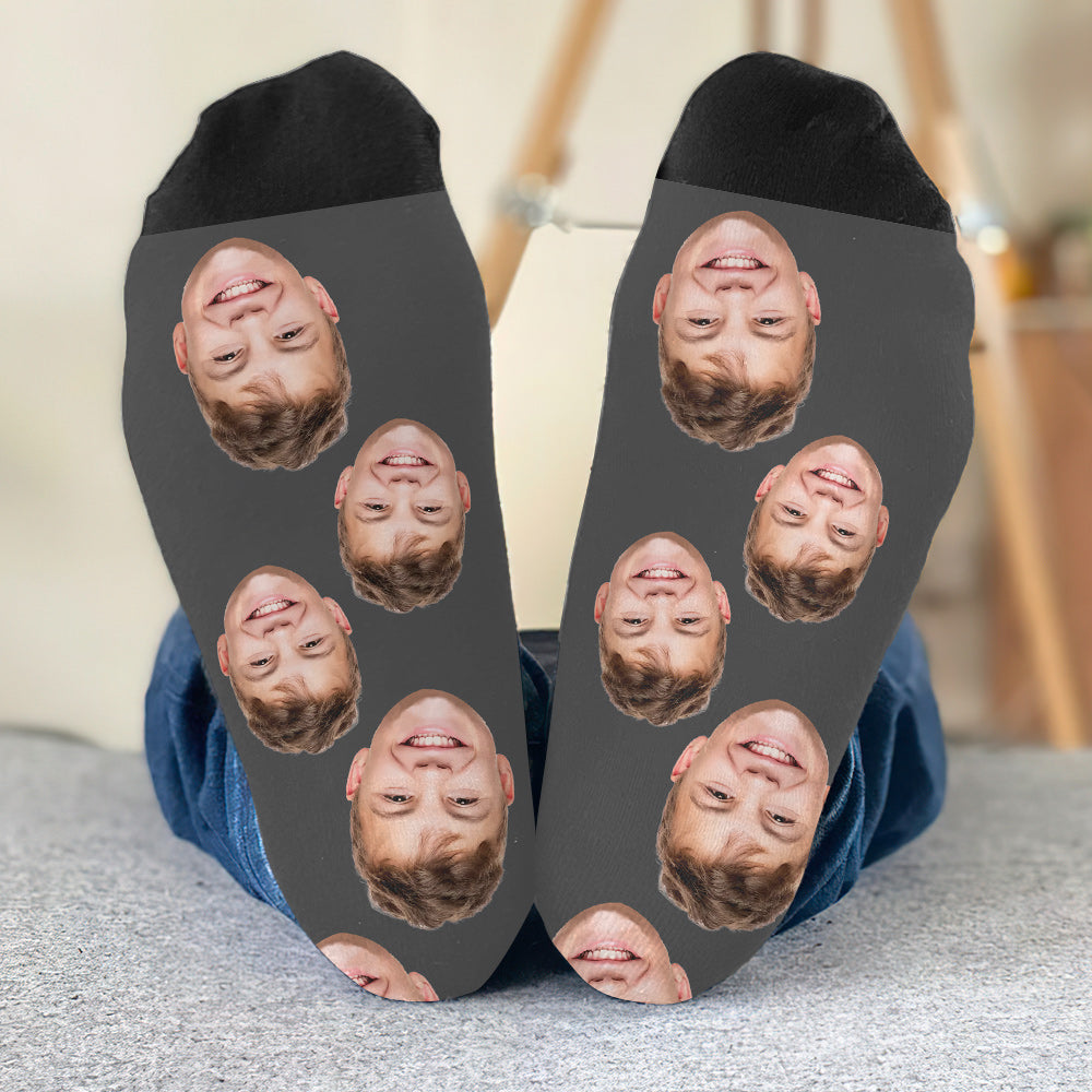 Custom Face - Personalized Son Socks